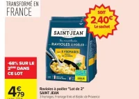 Ravioles à poêler "Lot de 2" SAINT JEAN