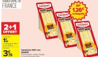 Sandwichs 100% mie DAUNAT