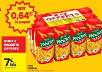 Pâtes Torti Panzani (9+3 offerts)