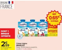 Crème Légère BRIDÉLICE Fluide, 12% M.G.