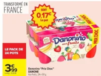 Danonino "Prix Choc" DANONE