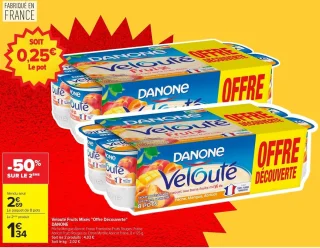 Velouté Fruits Mixés "Offre Découverte" DANONE