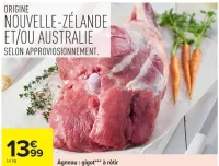 Agneau : gigot*** à rôtir
