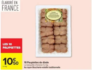 10 Paupiettes de dinde