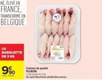 Cuisses de poulet Plukon