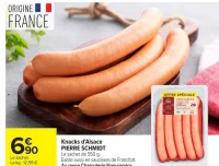 Knacks d'Alsace Pierre Schmidt