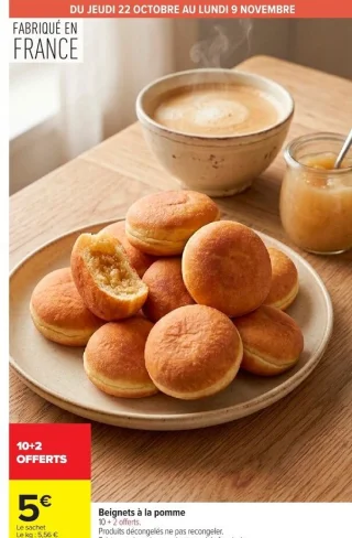 Beignets à la pomme
