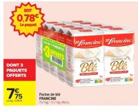 Farine de blé FRANCINE