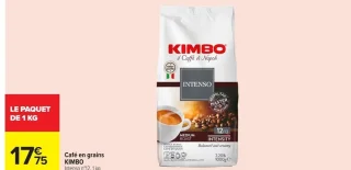 Café en grains KIMBO Intenso
