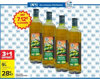 Huile d'olive CARREFOUR EXTRA