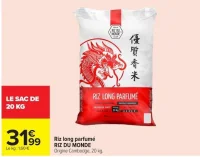 Riz long parfumé RIZ DU MONDE