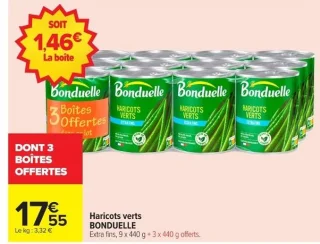 Haricots verts BONDUELLE