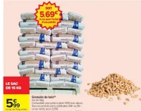 Granulés de bois 15 kg