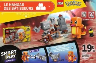 Lego Pokémon Salamèche et Racaillou