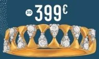 Bague diamants Le Manège à Bijoux