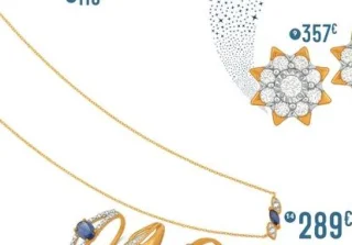 Collier saphir et diamants