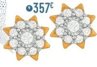 Boucles d'oreilles diamants