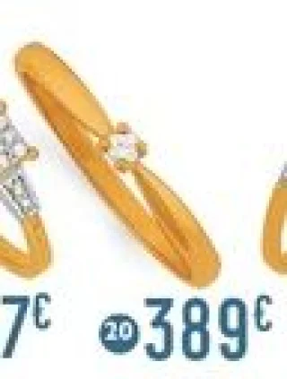 Bague diamant 0,05 ct