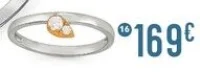 Bague diamants 0,11 ct
