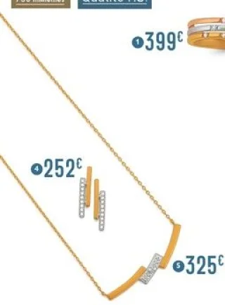 Collier diamants 0,01 ct Le Manège à Bijoux