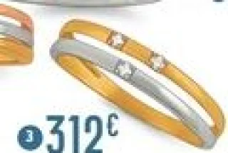 Bague diamants 0,05 ct Le Manège à Bijoux
