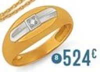 Bague diamant 0,02 ct Le Manège à Bijoux