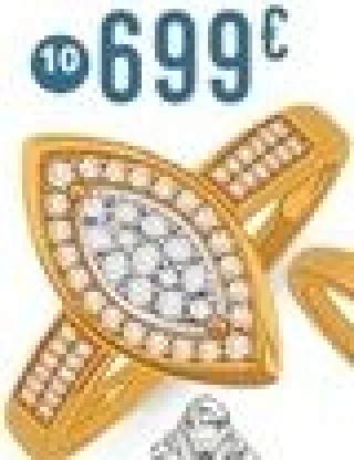 Bague diamants 0,30 ct Le Manège à Bijoux