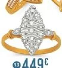Bague diamants 0,10 ct Le Manège à Bijoux