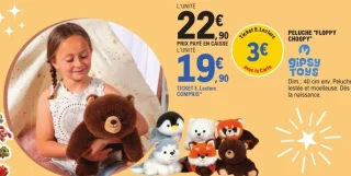 Peluche Floppy Choopy Gipsy Toys