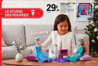 Coffret soirée pyjama entre soeurs Disney La Reine des Neiges