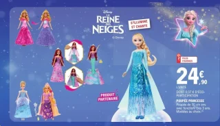 Poupée princesse Disney La Reine des Neiges
