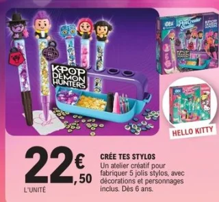 Crée tes stylos Kpop Demon Hunters