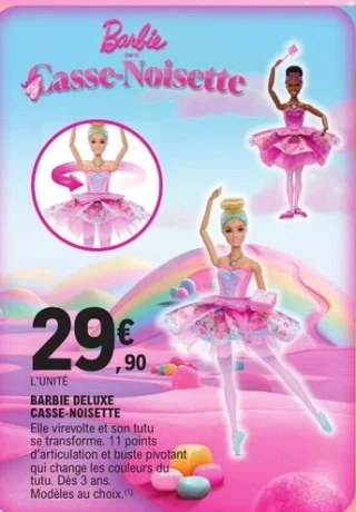 Poupée Barbie Deluxe Casse-Noisette