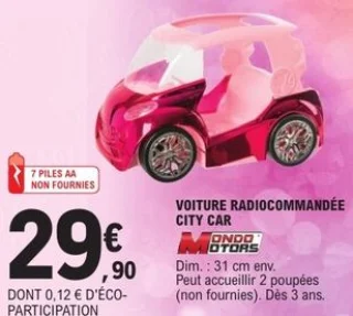 Voiture radiocommandée City Car Mondo Motors