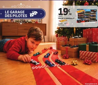 Hot Wheels Pack de 10 véhicules F1