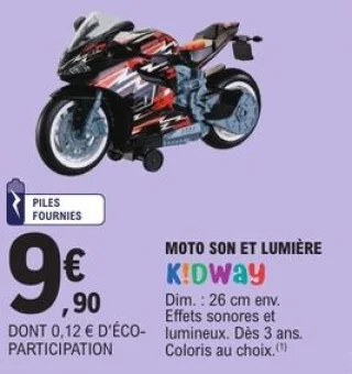 Moto son et lumière K!Dway