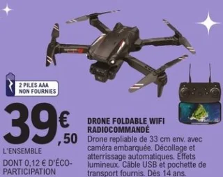 Drone Foldable Wifi radiocommandé
