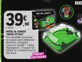 Arène de combat "Sneak Attack" Beyblade X