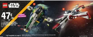 LEGO Star Wars - L'attaque des clones : Le vaisseau de Jango Fett / Le chasseur ARC-170