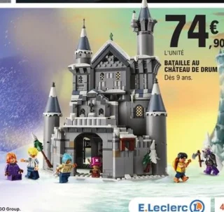 Jeu de construction Bataille au château de Drum Lego