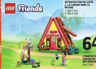 Lego Friends La cabane dans la nature