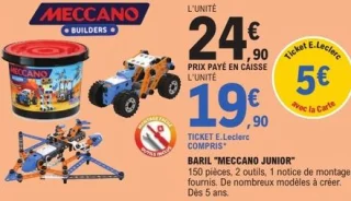 Baril "Meccano Junior" Meccano Builders