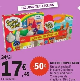 Coffret Super Sand