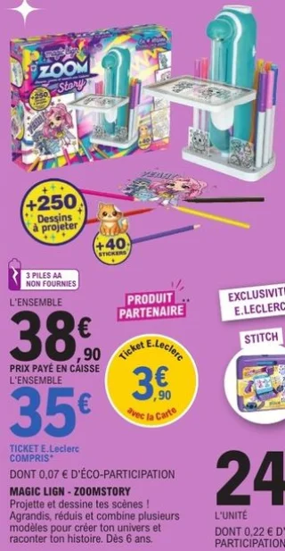 Jeu de dessin Magic Lign Zoomstory