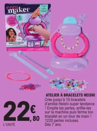 Atelier à bracelets Heishi Cool Maker