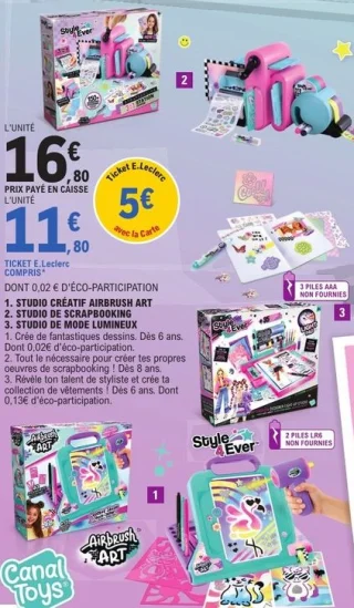 Studio Créatif Airbrush Art, Studio de Scrapbooking ou Studio de Mode Lumineux Style 4 Ever