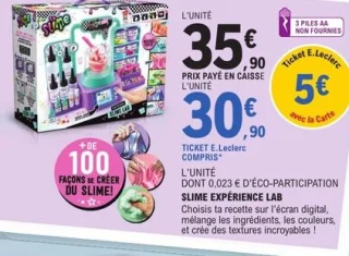 Slime Expérience Lab