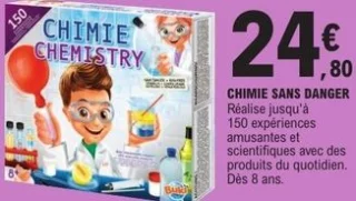 Coffret Chimie sans danger 150 Buki