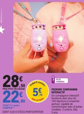 Peekimo compagnon interactif