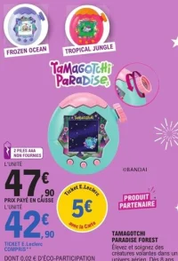 Console interactive Tamagotchi Paradise Forest Bandai